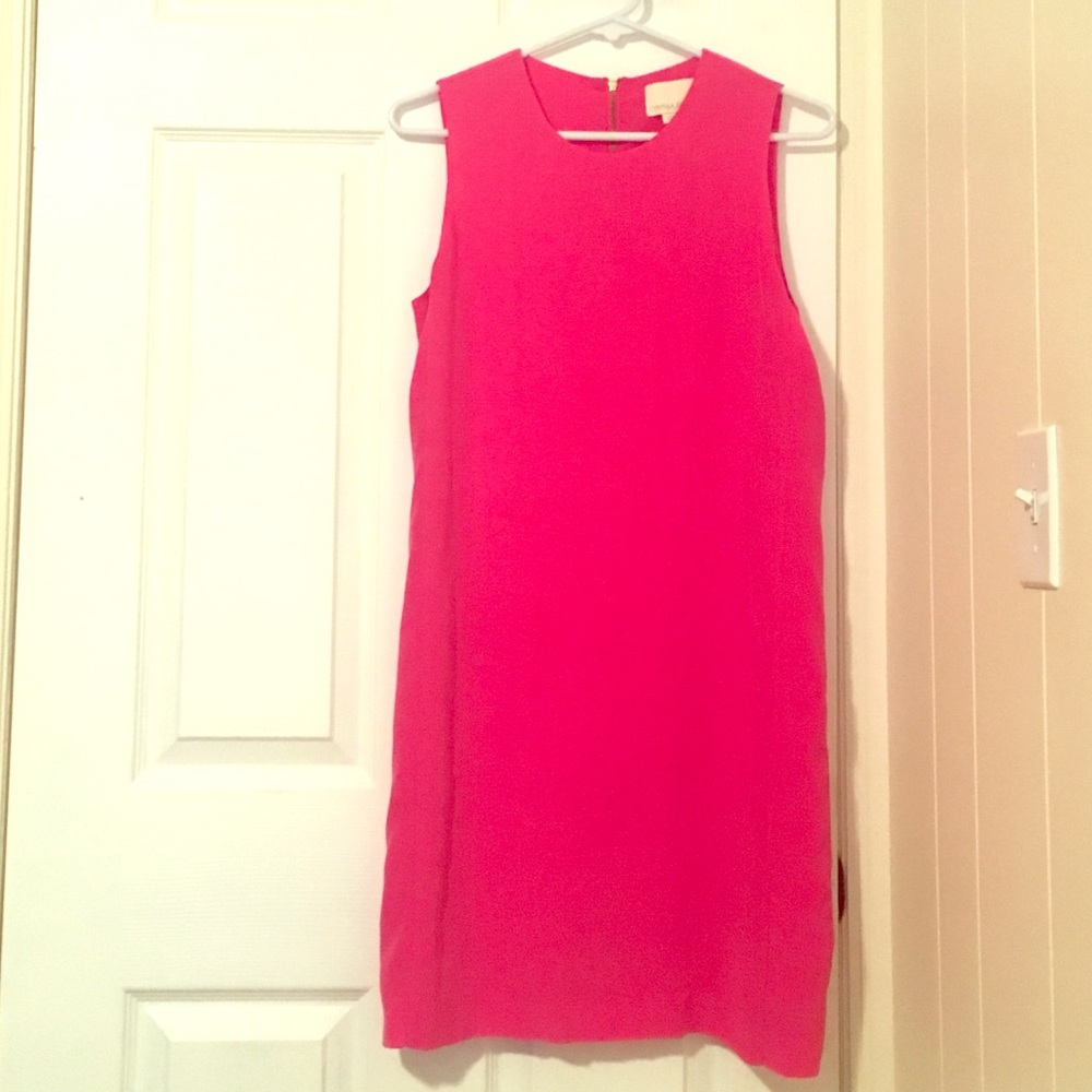 Cynthia Rowley 100% Silk Dress, Bright Pink, Sz 6